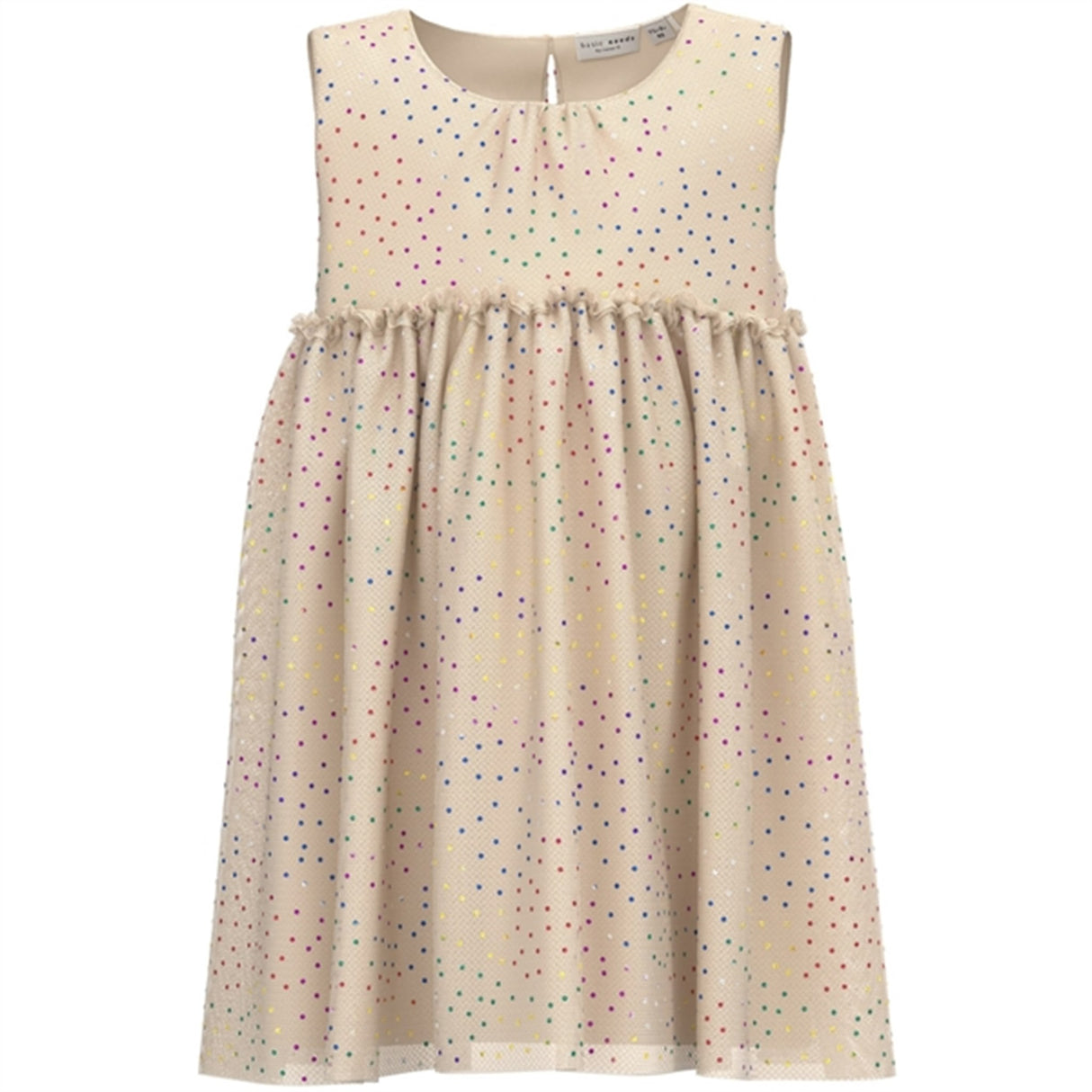 Name it Buttercream Vaboss Dots Spencer Dress