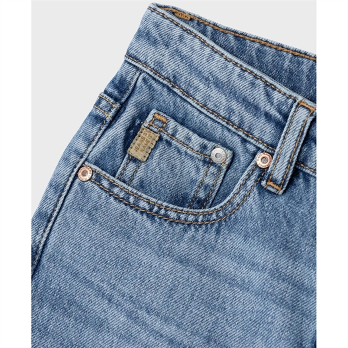 Name it Medium Blue Denim Ryan Straight Jeans Noos