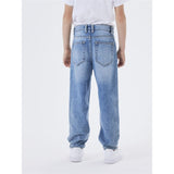 Name it Medium Blue Denim Ryan Straight Jeans Noos