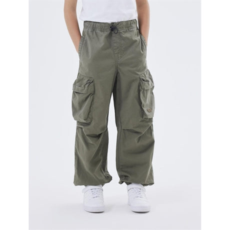 Name it Dusty Olive Ben Parachute Twill Pants Noos 2