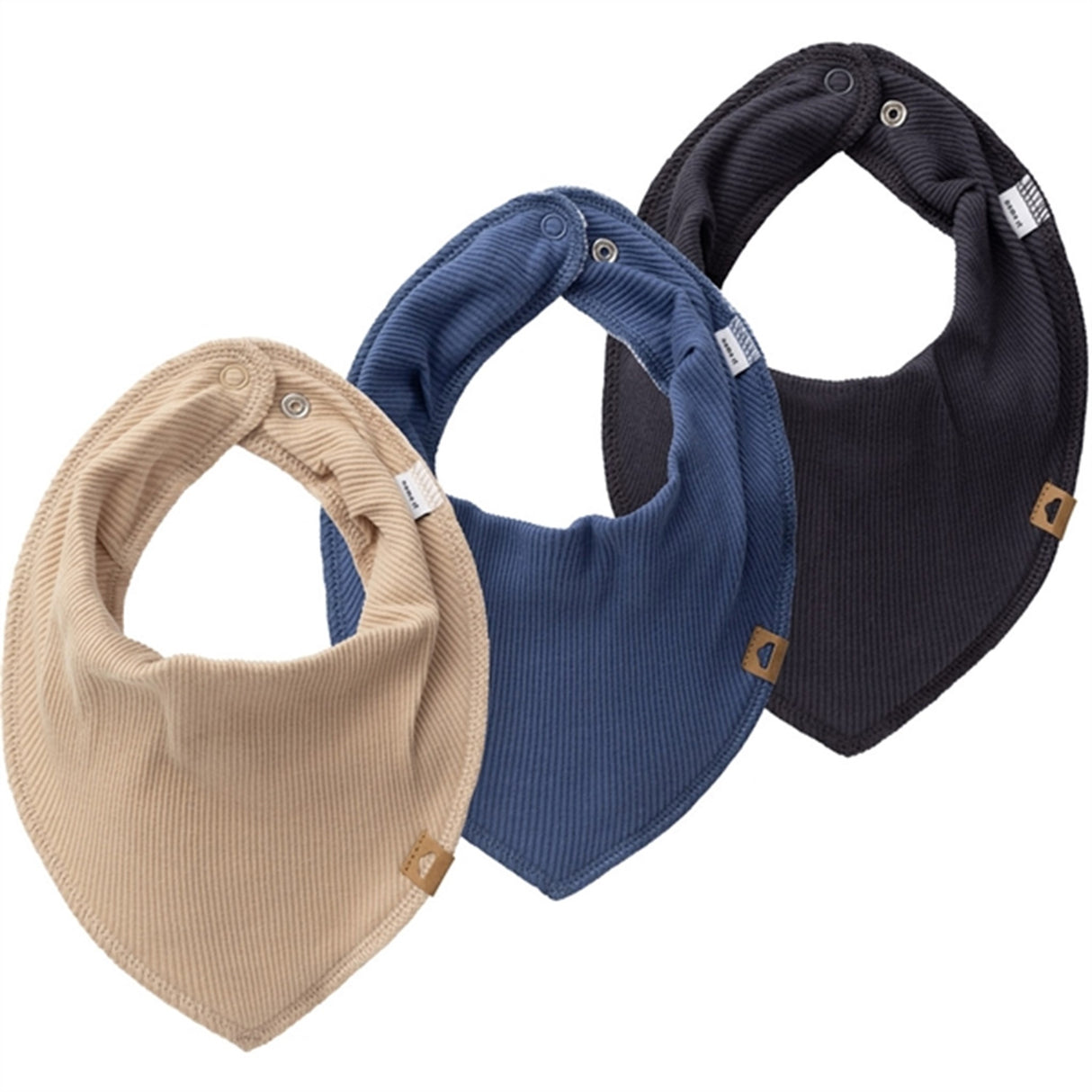 Name it Bijou Blue Yasimrombo Drool Bib 3-pack