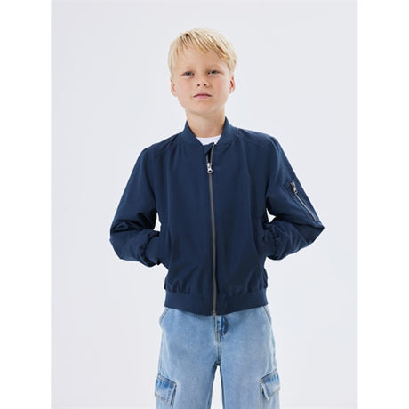 Name it Navy Blazer Monster Bomber Jacket Noos 2