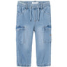 Name it Medium Blue Denim Ben Baggy Cargo Jeans Noos