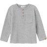 Lil'Atelier Grey Melange Thor Blouse