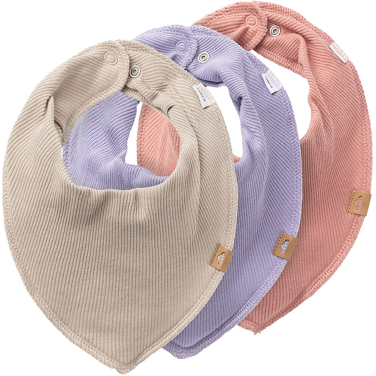 Name it Pure Cashmere Yvettetusia Rib Bib 3-pack