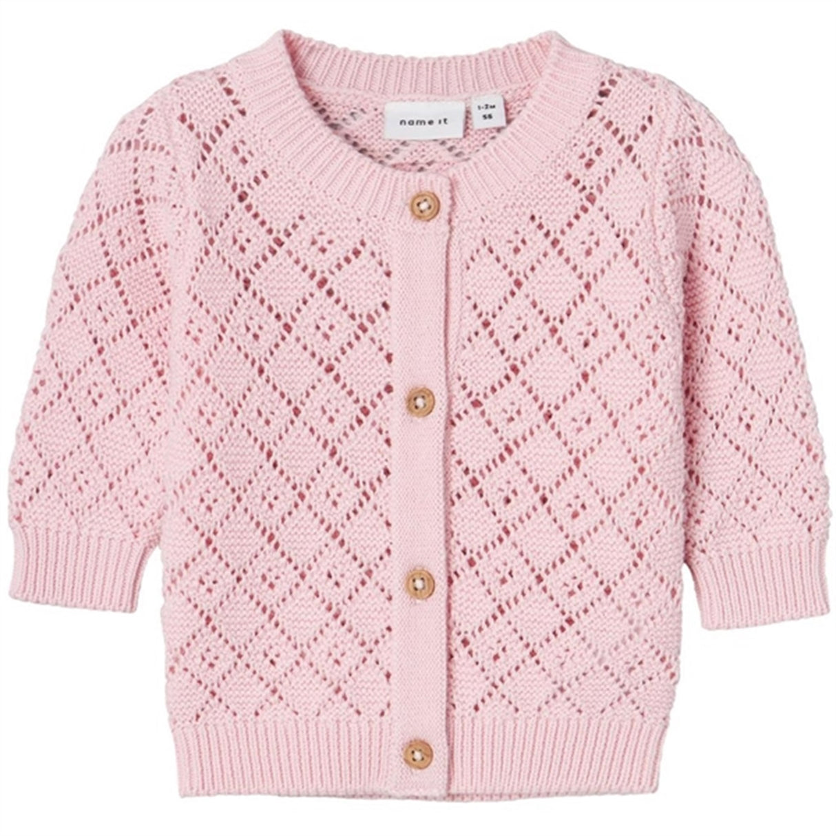 Name it Parfait Pink Desina Knit Cardigan