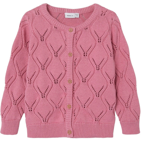 Name it Cashmere Rose Fopolly Knit Cardigan