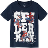 Name it Dark Sapphire Makan Spiderman T-Shirt