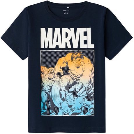 Name it Dark Sapphire France Marvel T-Shirt