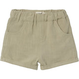Lil'Atelier Moss Gray Dolie Fin Shorts