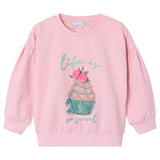 Name it Parfait Pink Dinah Sweatshirt