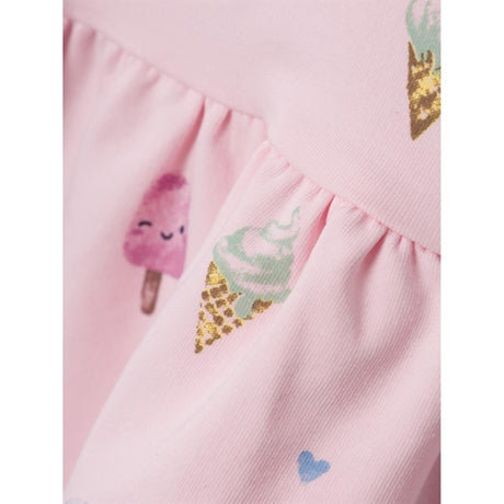 Name it Parfait Pink Fransia Let Sweat Dress