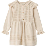 Lil'Atelier Sandshell Fauci Knit Dress