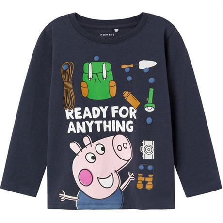 Name it India Ink Noise Peppa Pig Blouse