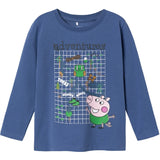 Name it Bijou Blue Noise Peppa Pig Blouse