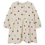 Lil'Atelier Whitecap Gray Ladybugs Ronja Sweat Dress