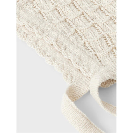 Lil'Atelier Sandshell Fauci Knit Hat 2