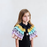 Mimi & Lula Cape Rainbow Ruffle