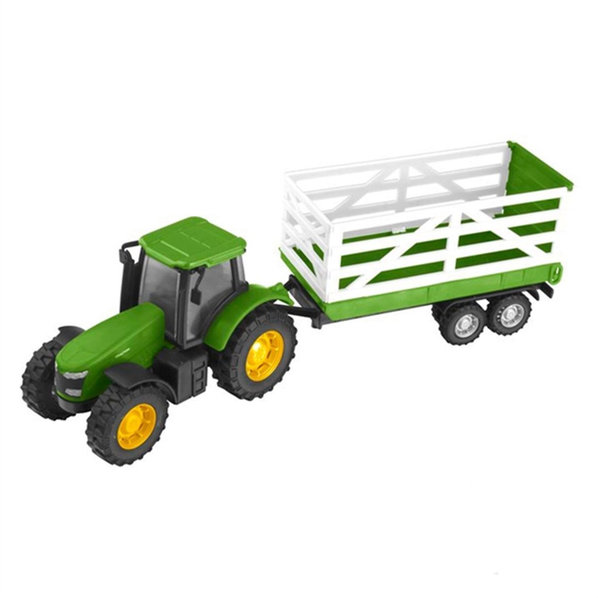 Teamsterz Tractor and Trailer Green Cage