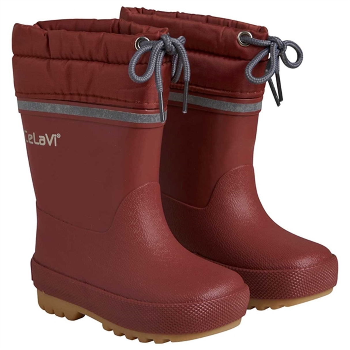 CeLaVi Thermal Wellies w. Linning Mahogany