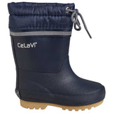 CeLaVi  Thermal Wellies w. Linning Dark Navy 2