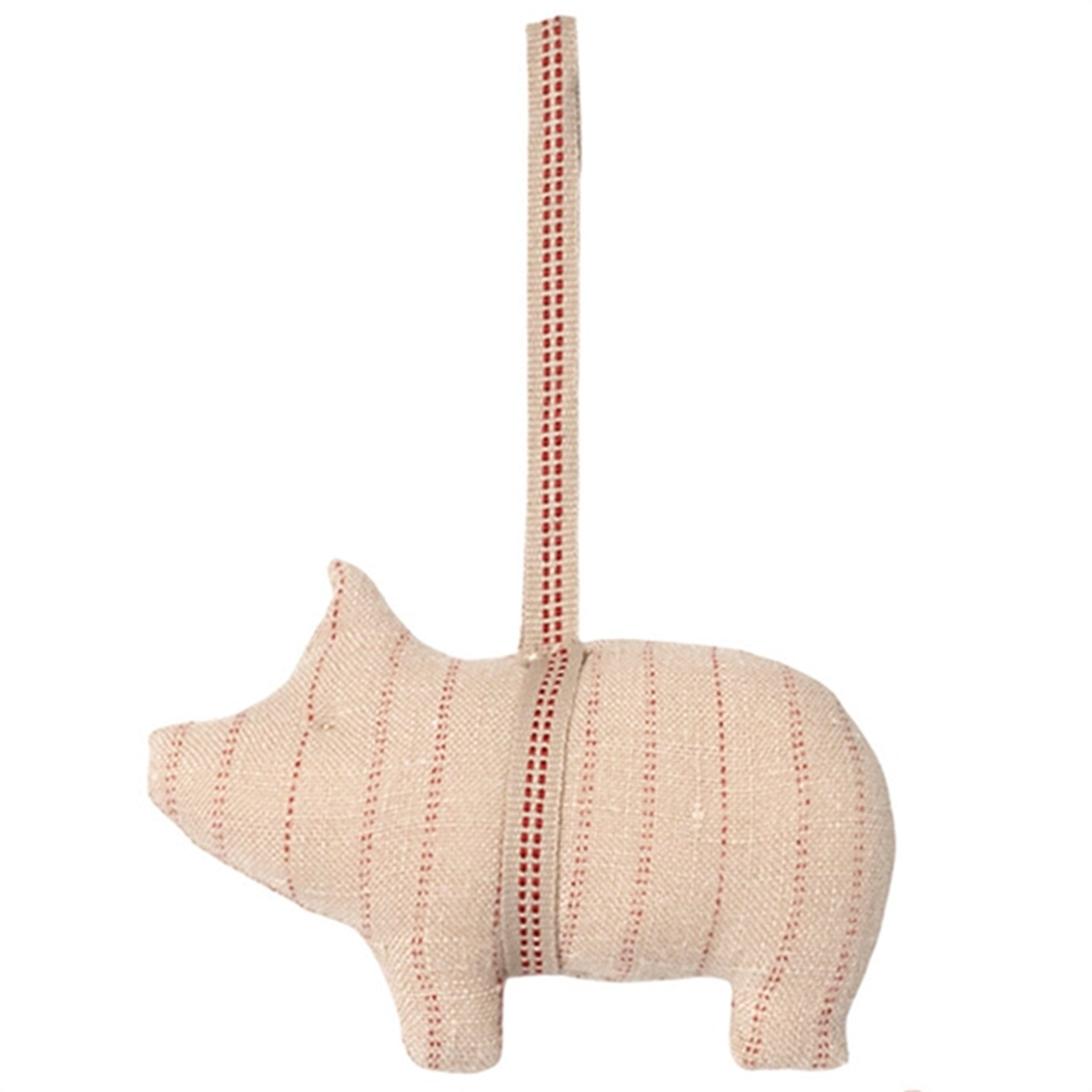 Maileg Christmas Ornament Pig Stripe