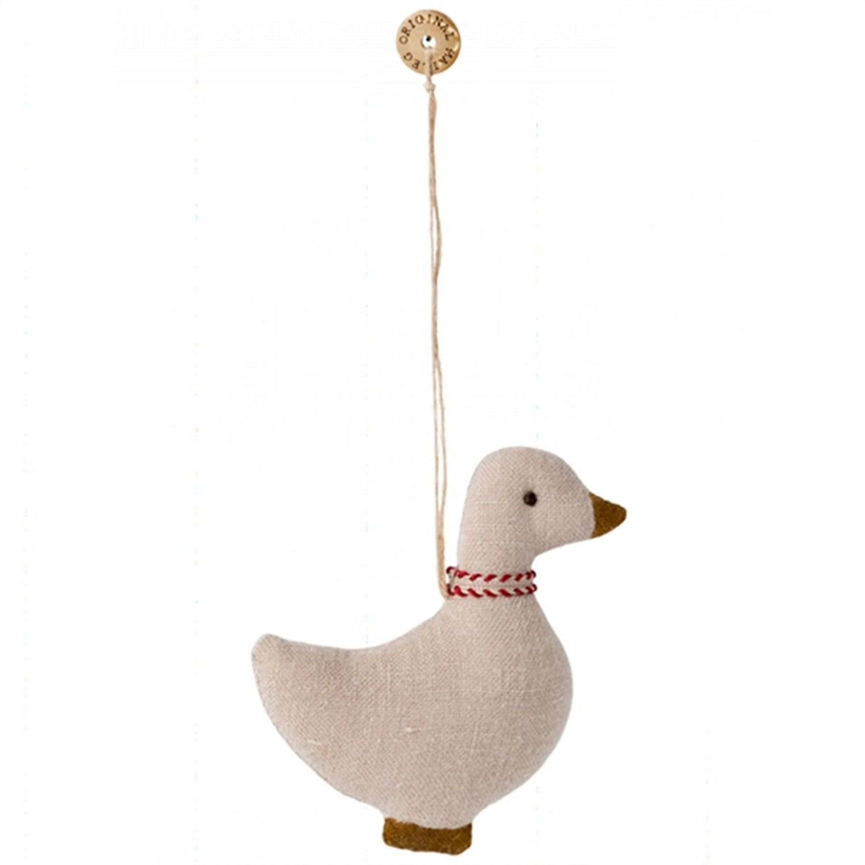 Maileg Duck Ornament, Offwhite