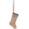 Maileg Stocking Ornament - Green Check