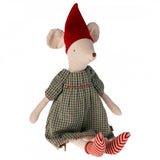 Maileg Christmas Mouse, Medium - Girl