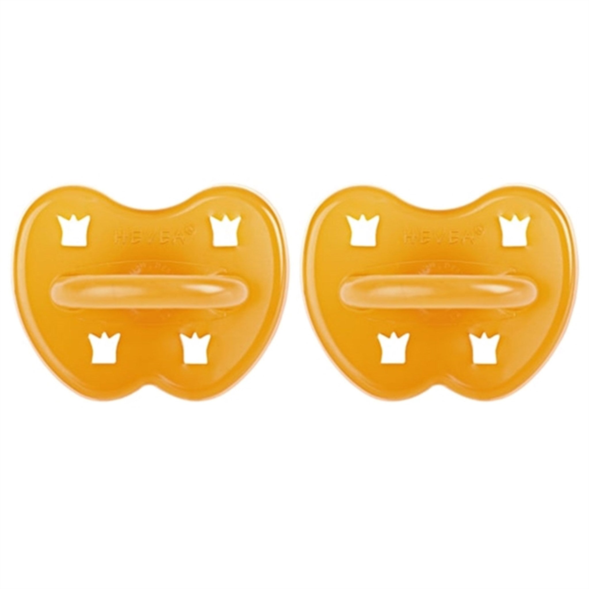 Hevea Pacifier 2-Pack Round Classic 3