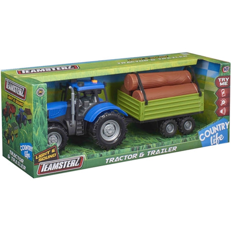 Teamsterz C/Life L&S Tractor & Trailer Blue