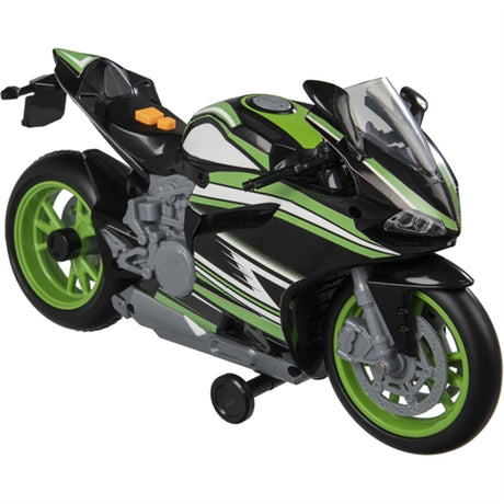 Teamsterz Street Starz Wheelie Bike Green