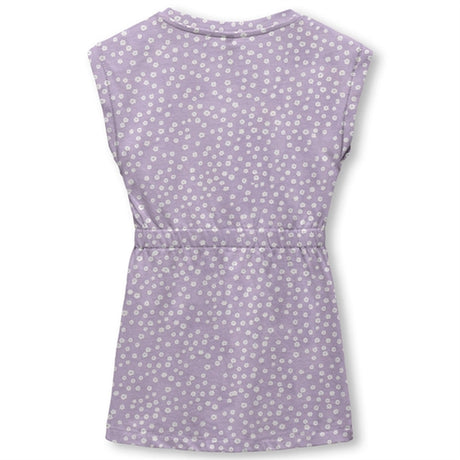 Kids ONLY Purple Rose May AOP Dress Noos