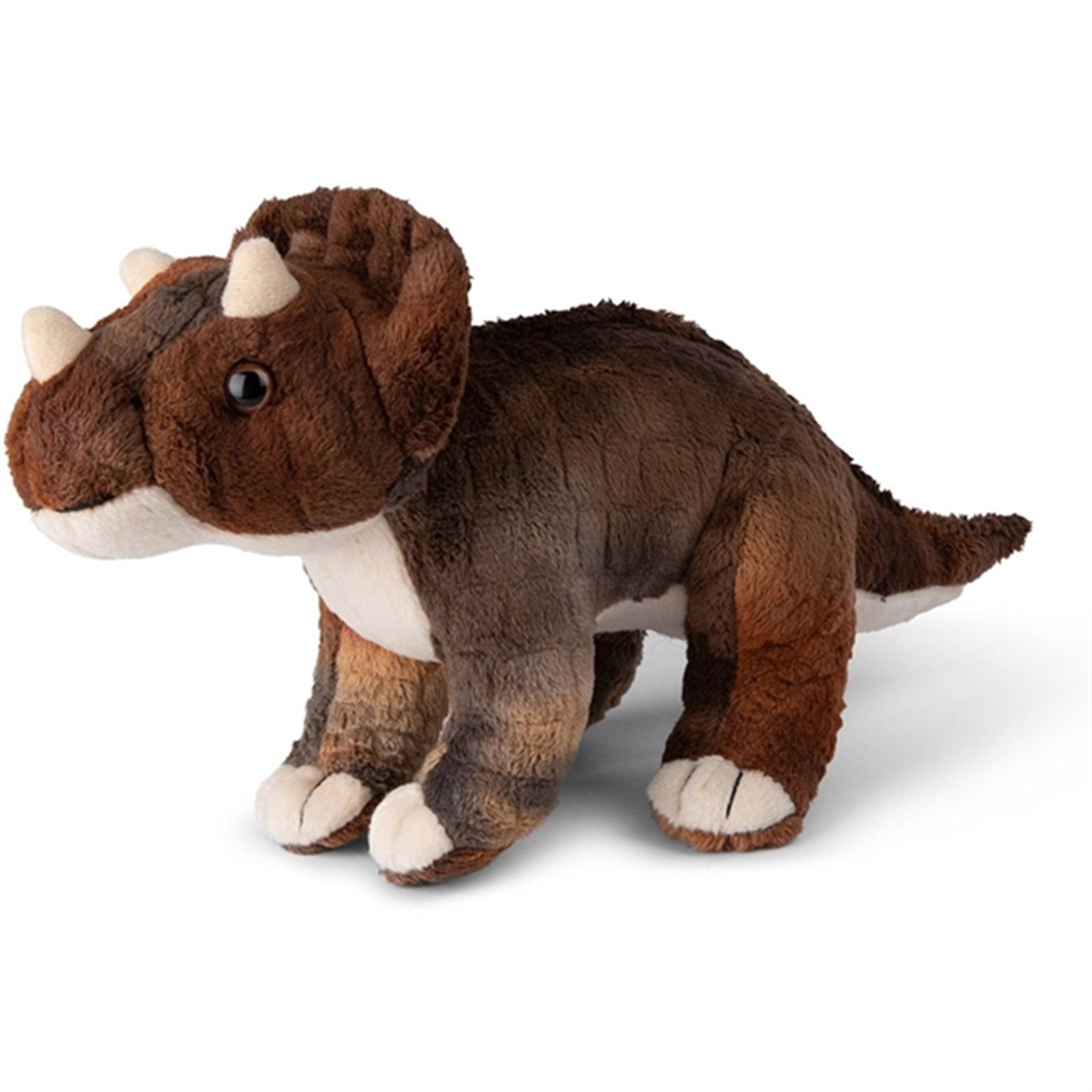 Bon Ton Toys WWF Plush Triceratops Dinosaur 15 cm