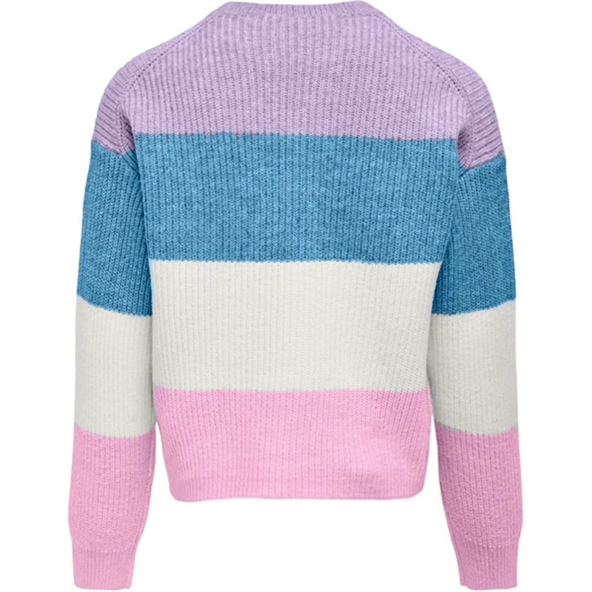 Kids ONLY Pastel Lilac Sandy Stripe Knit Pullover Noos