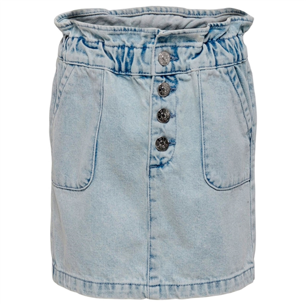 Kids ONLY Light Blue Denim Olina Frill Denim Skirt