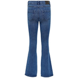 Kids ONLY Medium Blue Denim Royal Life Regular Flared Jeans Noos