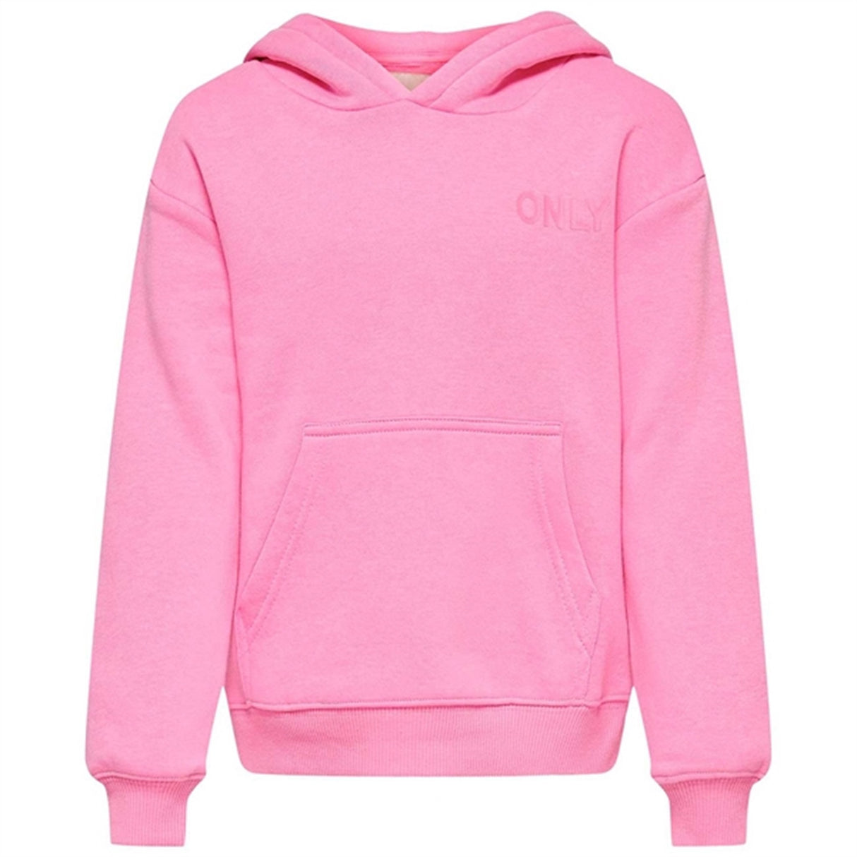 Kids ONLY Fuchsia Pink Every Life Small Logo Noos Hoodie