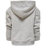 Kids ONLY Light Grey Melange Every Life Small Logo Noos Hoodie