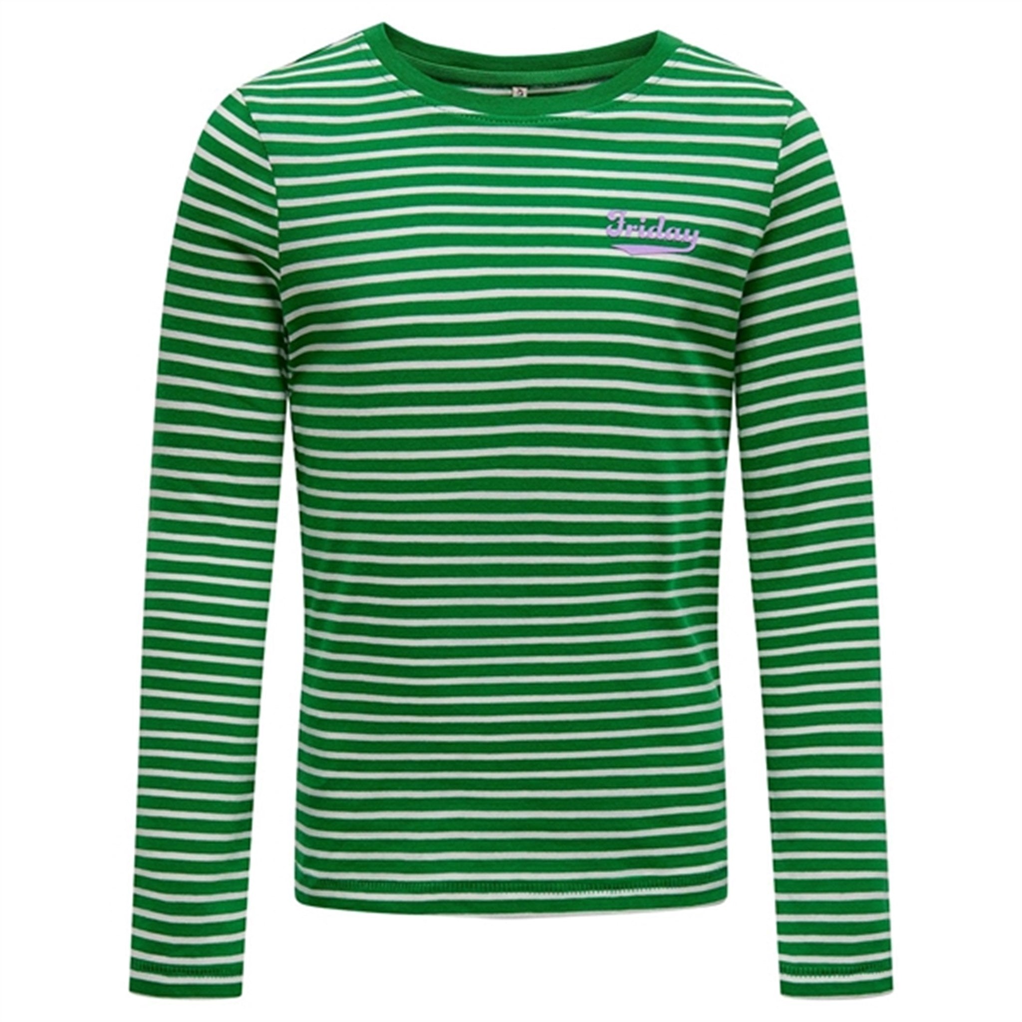 Kids ONLY First Tee Friday Weekday Reg Stripe Blouse