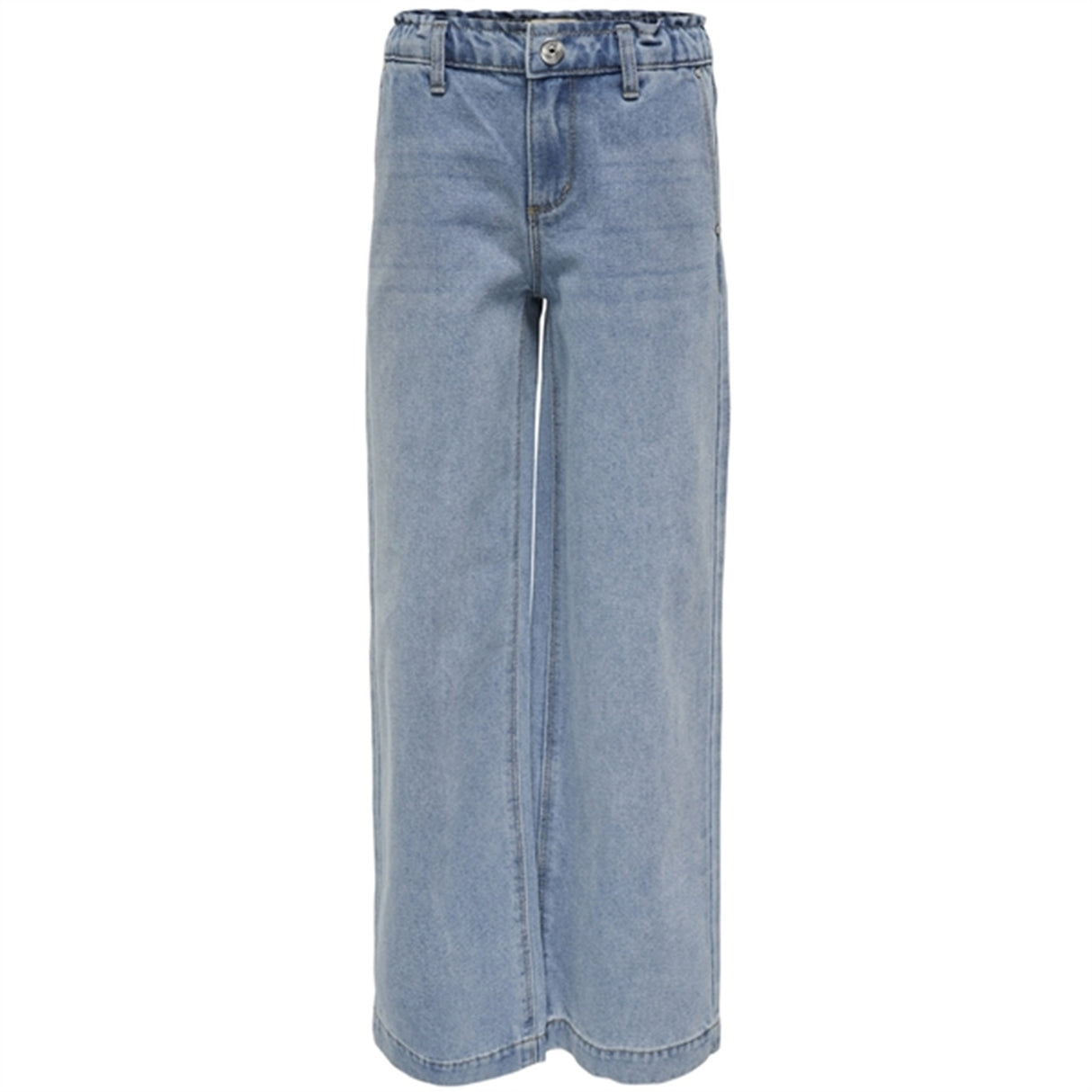 Kids ONLY Light Blue Denim Comet Wide Denim Jeans Noos