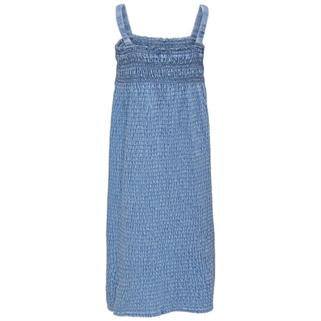 Kids ONLY Medium Blue Denim Laurel Vaffle Denim Dress 2