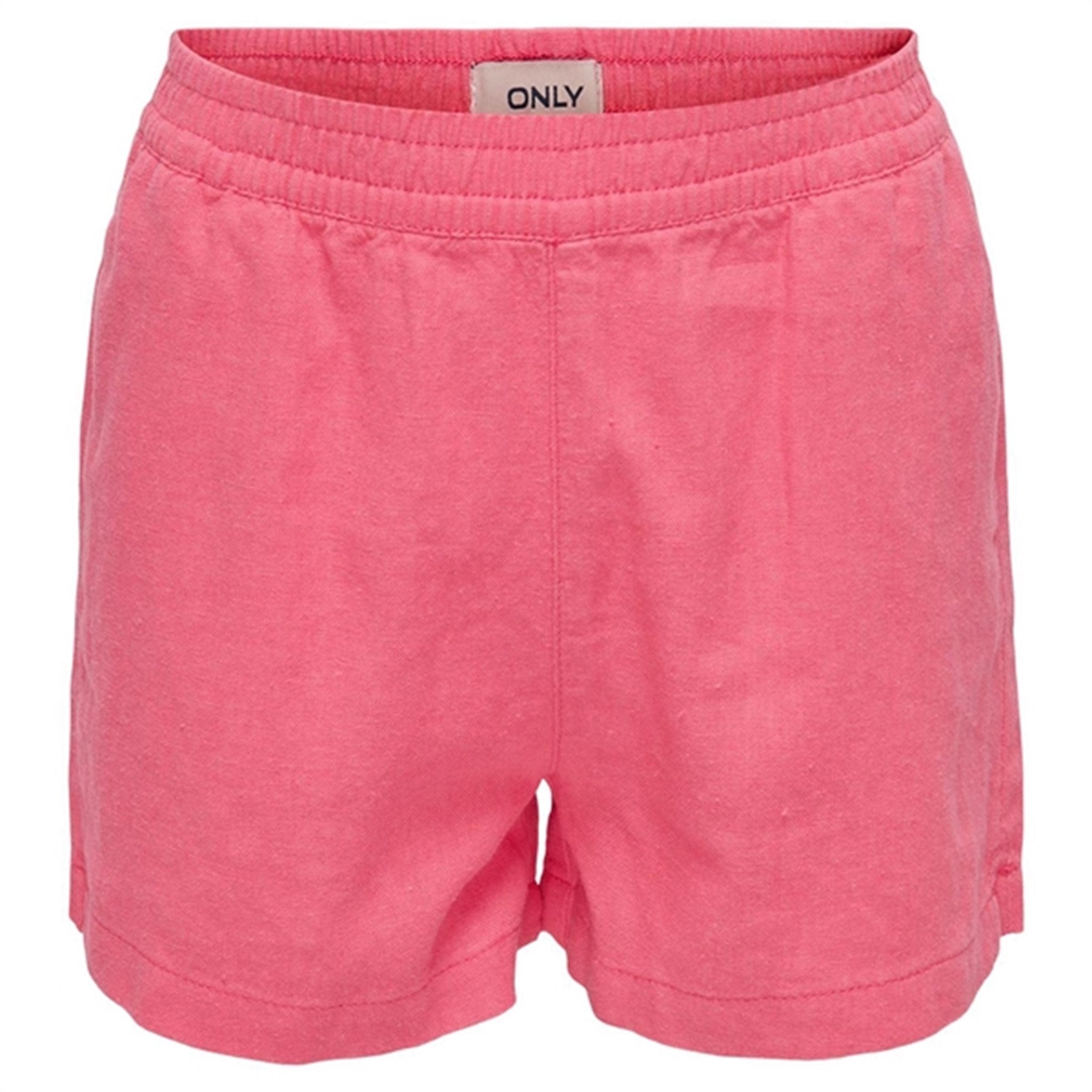 Kids ONLY Camellia Rose Caro Hør Pull-up Shorts