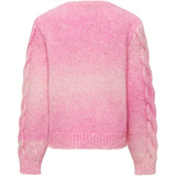 Kids ONLY Azalea Pink Space dyed Live Cable Knit Blouse 2