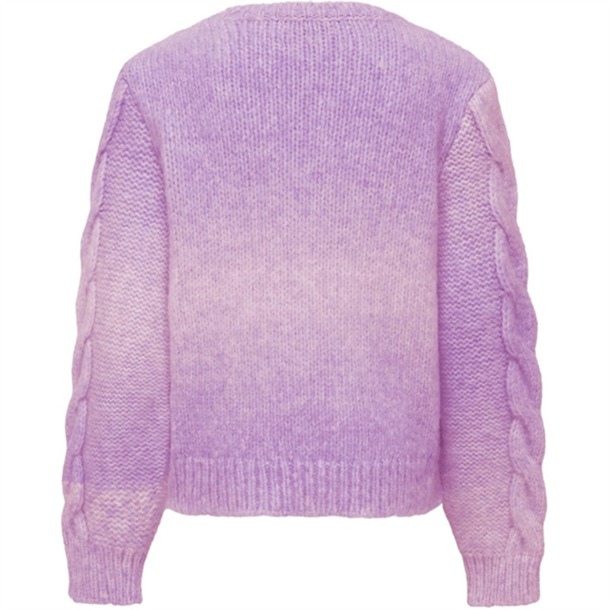 Kids ONLY Lavendula Space dyed Live Cable Knit Blouse 2
