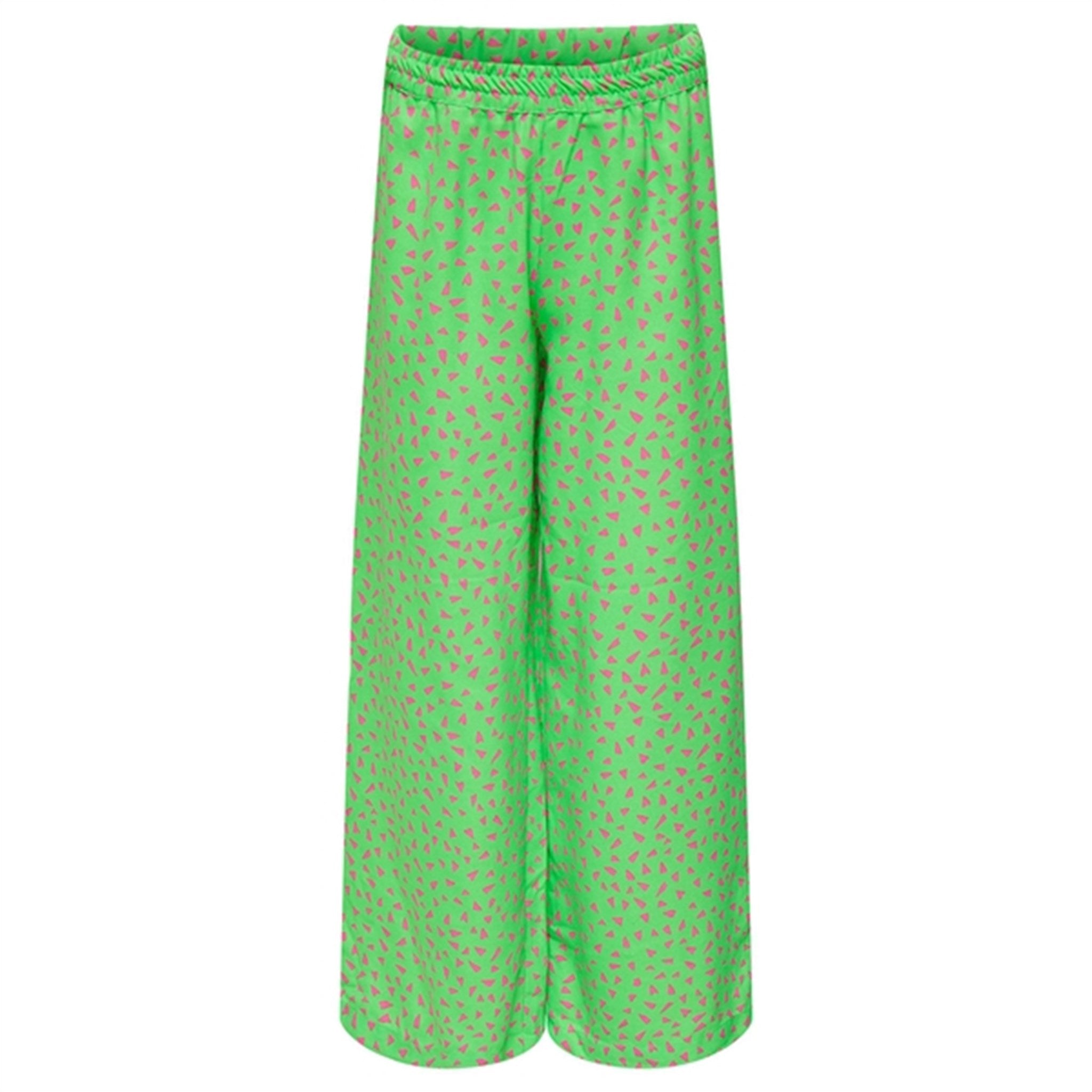 Kids ONLY Summer Green Lino AOP Pants