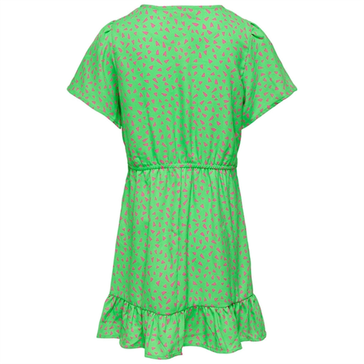 Kids ONLY Summer Green Lino AOP Belt Dress 2