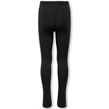 Kids ONLY Black Nille Leggings Solid Noos 2