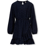 Kids ONLY Dress Blues Astra Glitter Wrap Dress