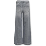 Kids ONLY Medium Grey Denim Comet Wide Leg Denim Jeans Noos